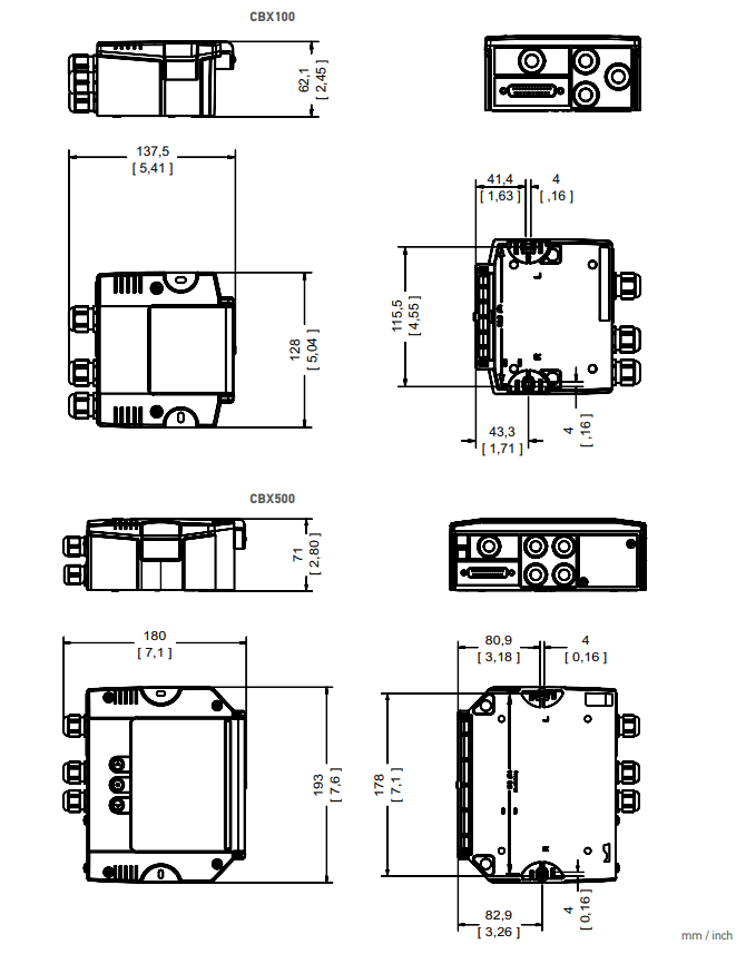 得利捷Datalogic 接线盒CBX100/CBX500插图2 得利捷Datalogic 接线盒CBX100/CBX500-北京国立信科技术有限公司